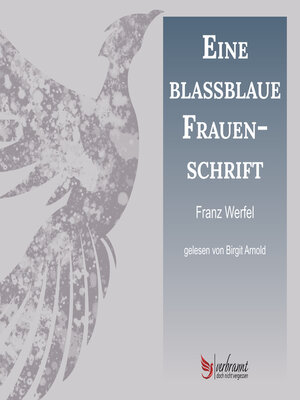 cover image of Eine blassblaue Frauenschrift